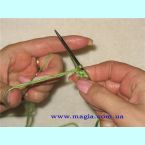 Крестообразный наборный край. Мастер классы МК Спицы Крестообразный наборный край.